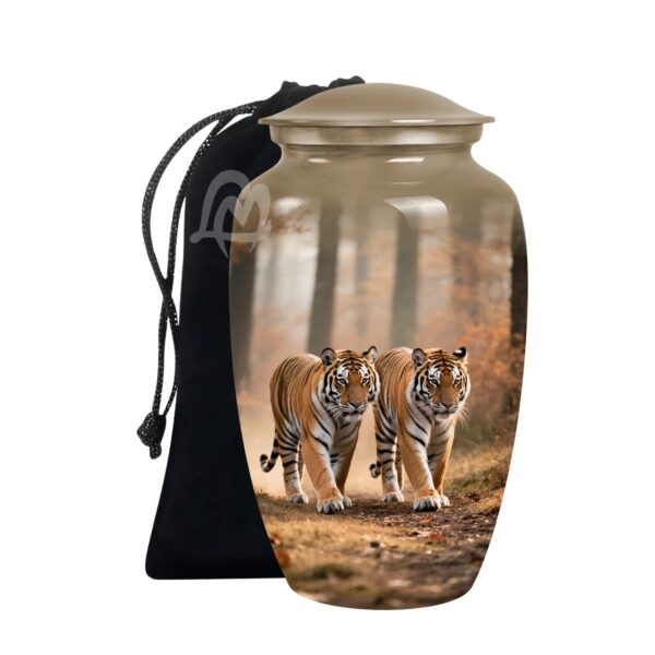 Wildlife Tiger - Cremation Urn for Ashes Adult Male