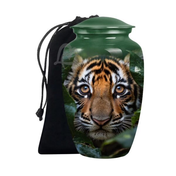 Wild Tiger - Cremation Urn for Ashes Adult Male