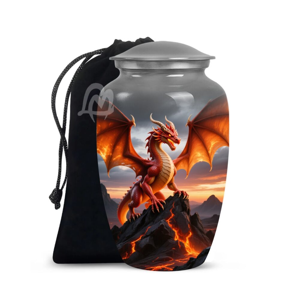 Cremation Urn for Adult Men & Women - Funeral Decorative Urns