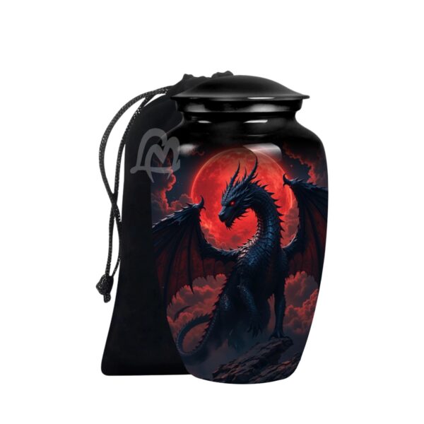 Legend Lives On Dragon Awakening - Cremation Urn for Adult Men & Women - Funeral Decorative Urns
