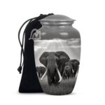 Gentle Giant Memorial Elephant Urn for Human Ashes