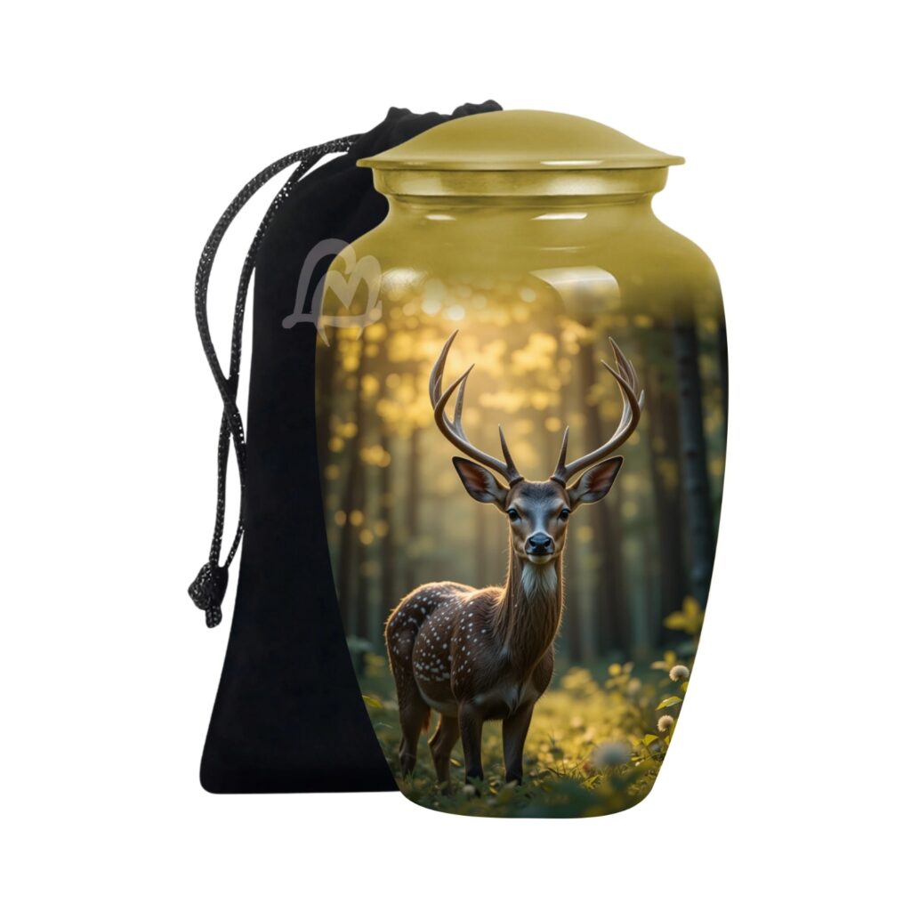 Decorative Cremation Urn | Burial Display Urn.
