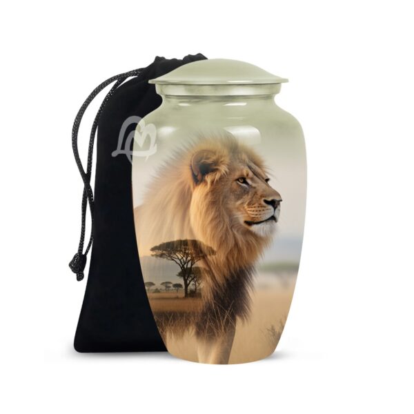 Noble Spirit Remembered Lion Urns