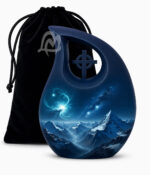 Legacy - Aurora Borealis Urns for Human Ashes Adult Male Female - Decorative Cremation Urn for Women & Men - Funeral & Burial Urns - Large Standard Size Memorial Container. - Image 3
