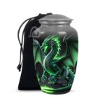 Mystical Dragon Awakening - Cremation Urn for Adult Men & Women - Funeral Decorative Urns