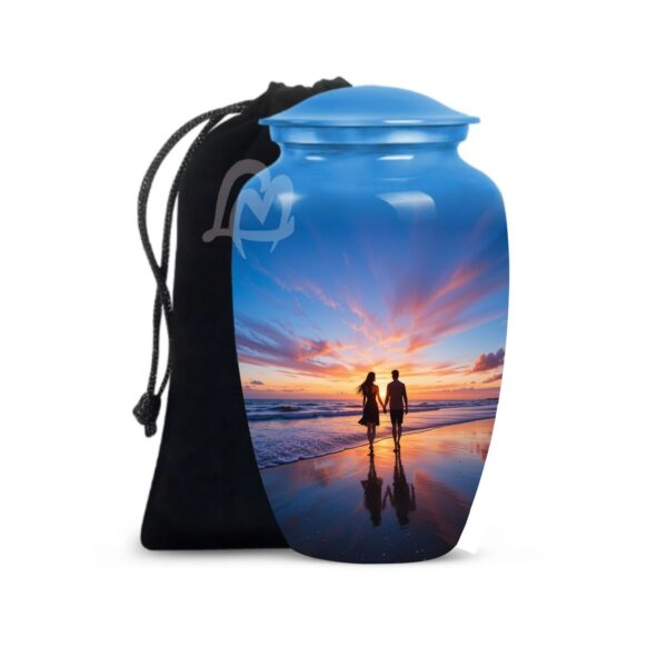 Cremation Urn for Ashes, Jar Pot | Metal Urns | Burial Urns | Memorial
