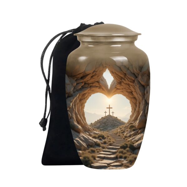 Heaven Cross Cremation Urn for Adult Ashes