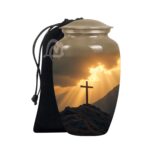 Adult Male & Female, Decorative Urn, human ashes adult.