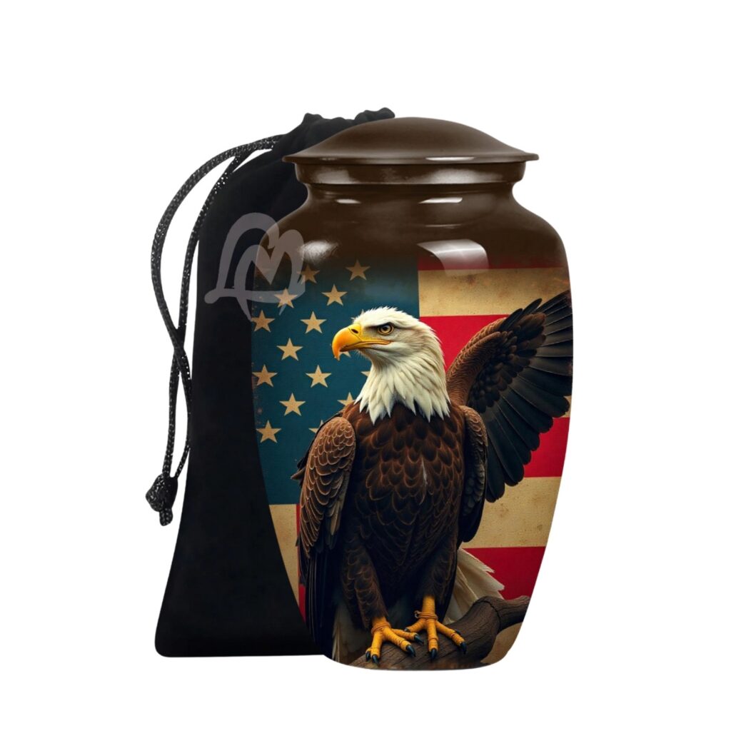 Cremation Urns for Ashes - Patriotic Handcrafted.
