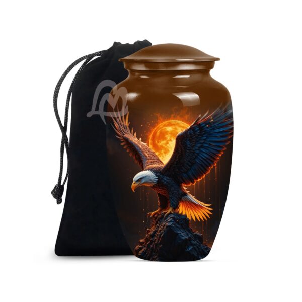 Funeral Decorative Urn for Men Carefully Handcrafted.