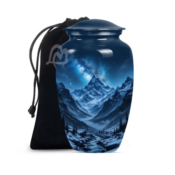 Honor - Aurora Borealis Urns for Human Ashes Adult Male Female - Decorative Cremation Urn