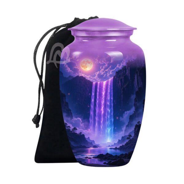 Heavenly Embrace - Aurora Borealis Urns for Human Ashes Adult Male Female
