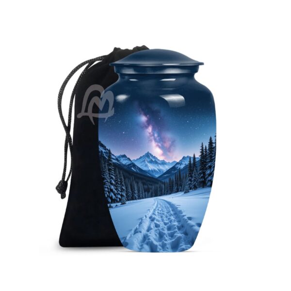 Beloved Resting - Aurora Borealis Urns for Human Ashes Adult Male Female
