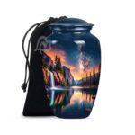 Decorative Cremation Urn for Women & Men - Funeral & Burial Urns