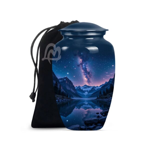 Timeless Honor- Aurora Borealis Urns for Human Ashes Adult Male Female