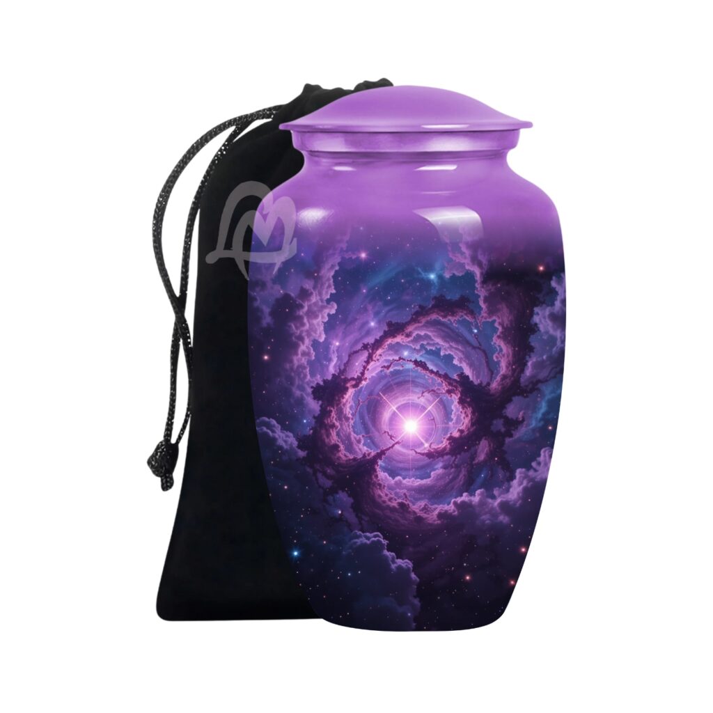 Decorative Cremation Urn for Women & Men - Funeral & Burial Urns