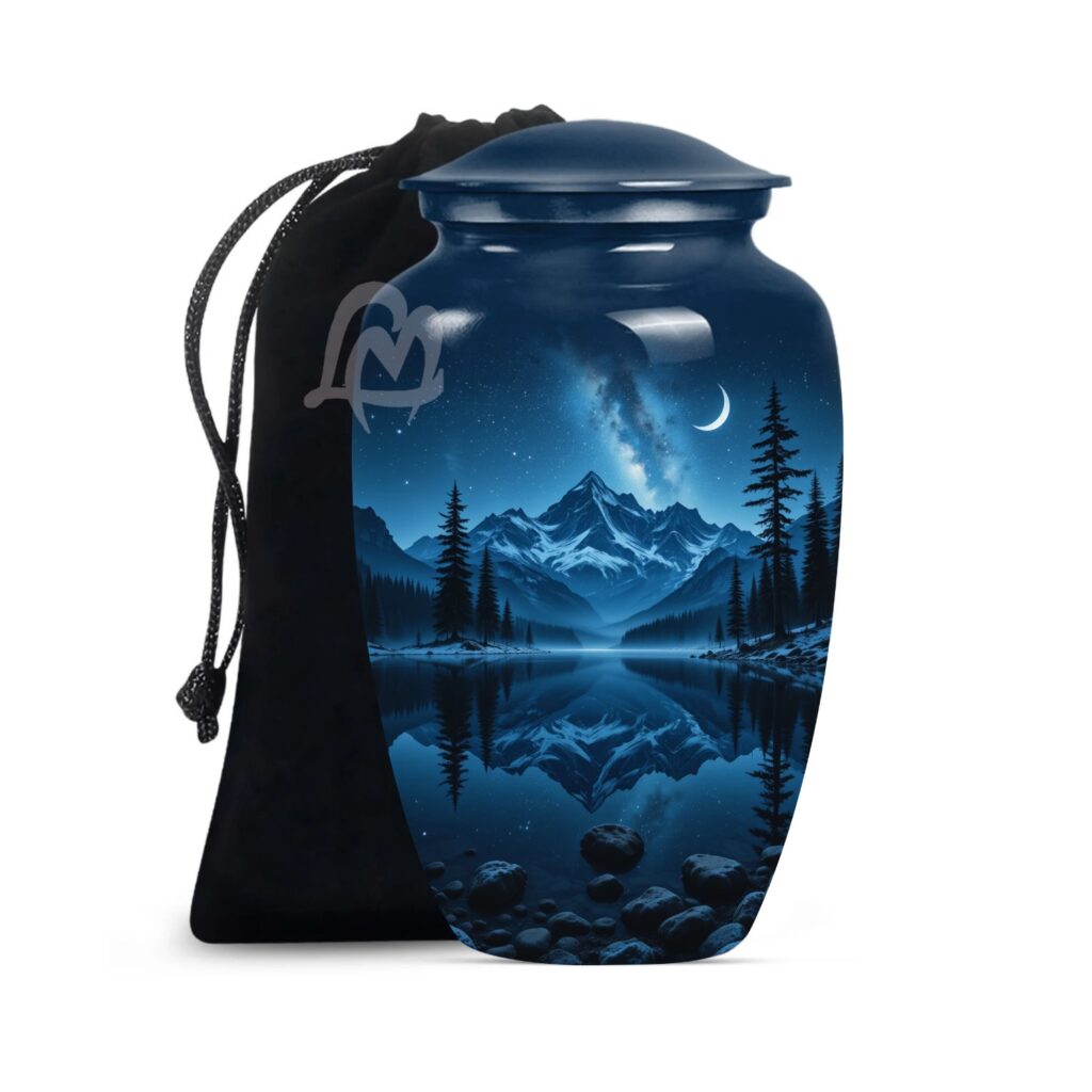 Large Standard Size Memorial Container.