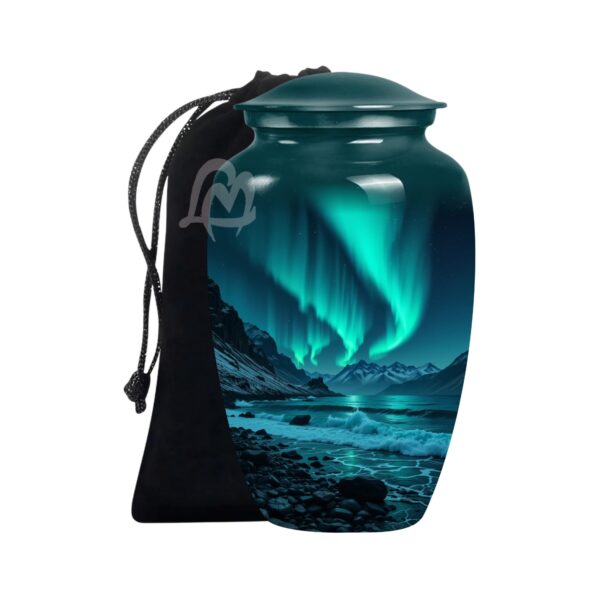 Memory Keeper - Aurora Borealis Urns for Human Ashes Adult Male Female