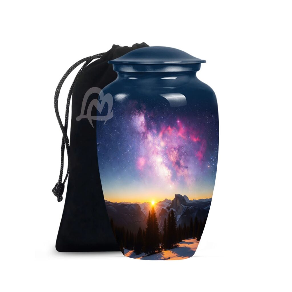 Tribute - Aurora Borealis Urns for Human Ashes Adult Male Female