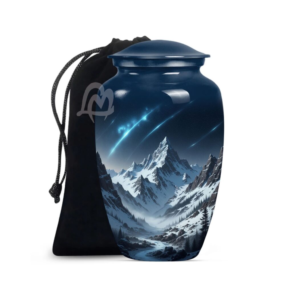 Memorial - Aurora Borealis Urns for Human Ashes Adult Male Female