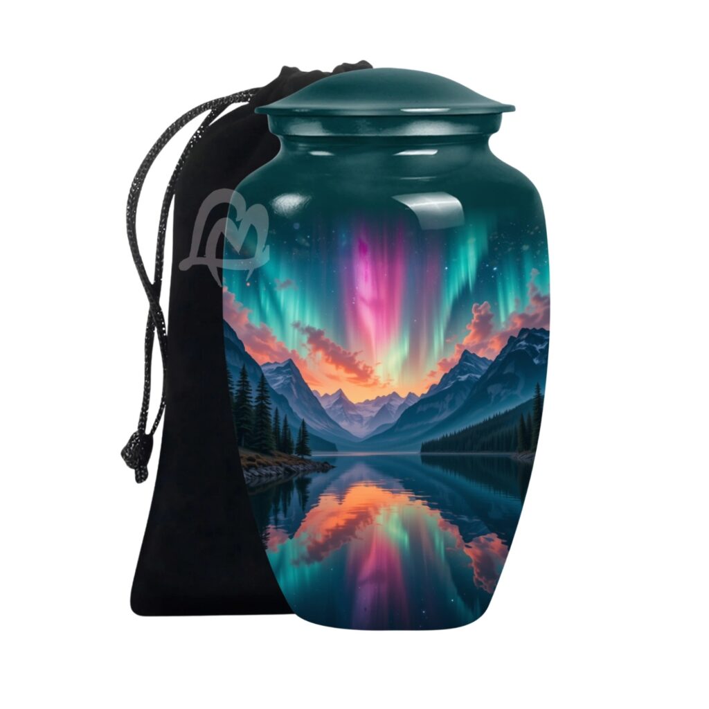 Large Standard Size Memorial Container.