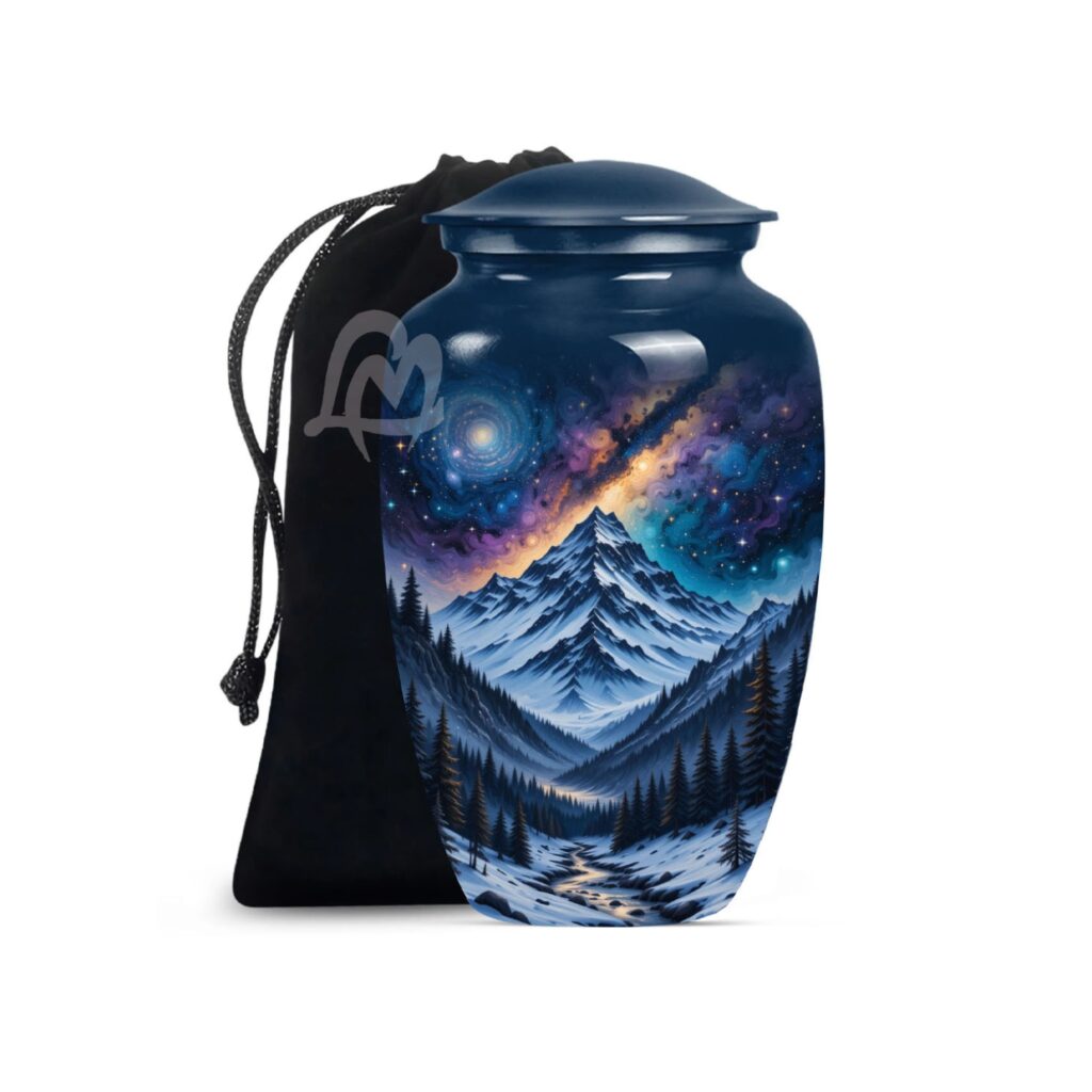 Large Standard Size Memorial Container.