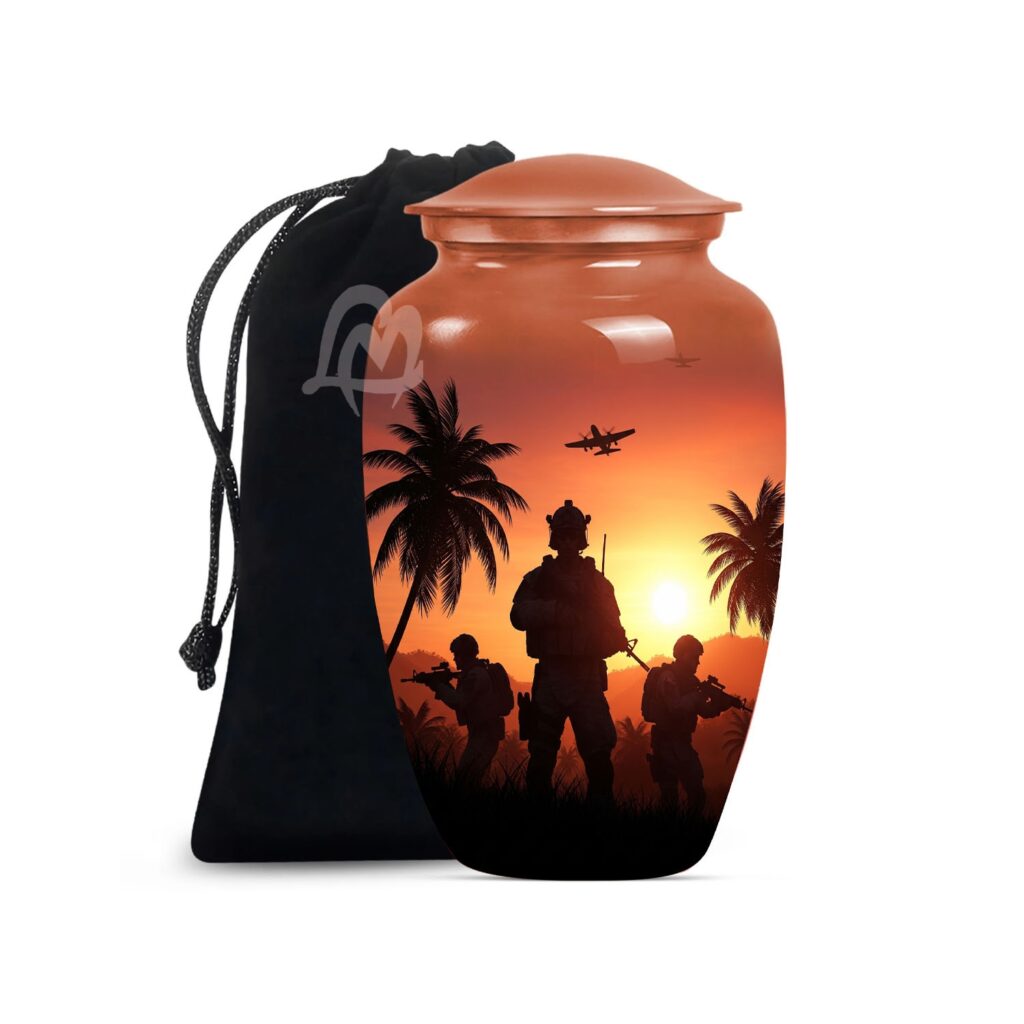 Resting with Honor - Cremation Urn for Human Ashes Adult Male, Funeral