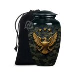 Defender of Freedom Urn - Cremation Urn for Human Ashes Adult Male, Funeral
