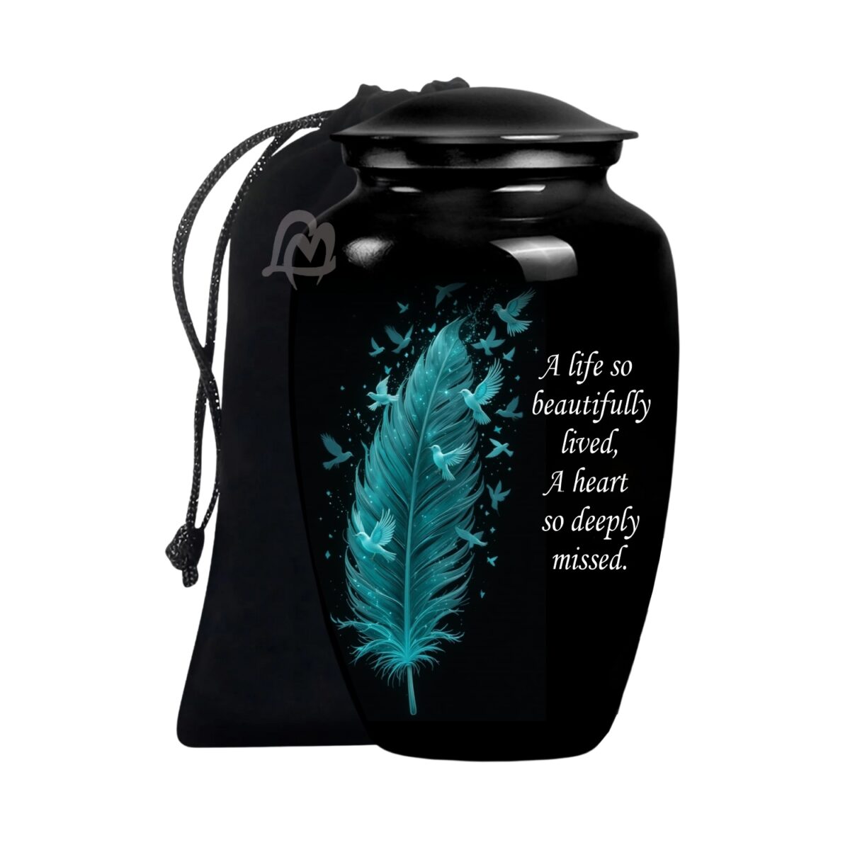 Peaceful Journey- Urns for Human Ashes Adult Female and Male,Large