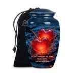 Decorative Funeral Burial Urns for Mother/Mom/Sister/Grandma, Cremation Gift for Funeral.