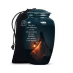 Decorative Funeral Burial Urns for Mother/Mom/Sister/Grandma, Cremation Gift for Funeral.