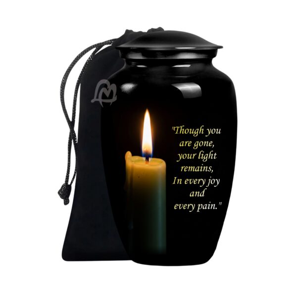 Decorative Funeral Burial Urns for Mother/Mom/Sister/Grandma, Cremation Gift for Funeral.