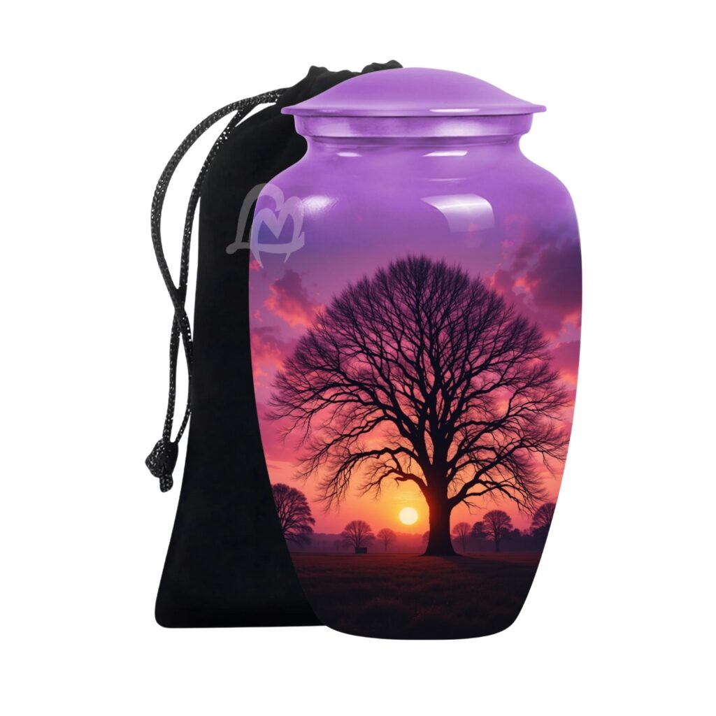 Tree of Life Decorative Burial Urn for Adult Men and Women.