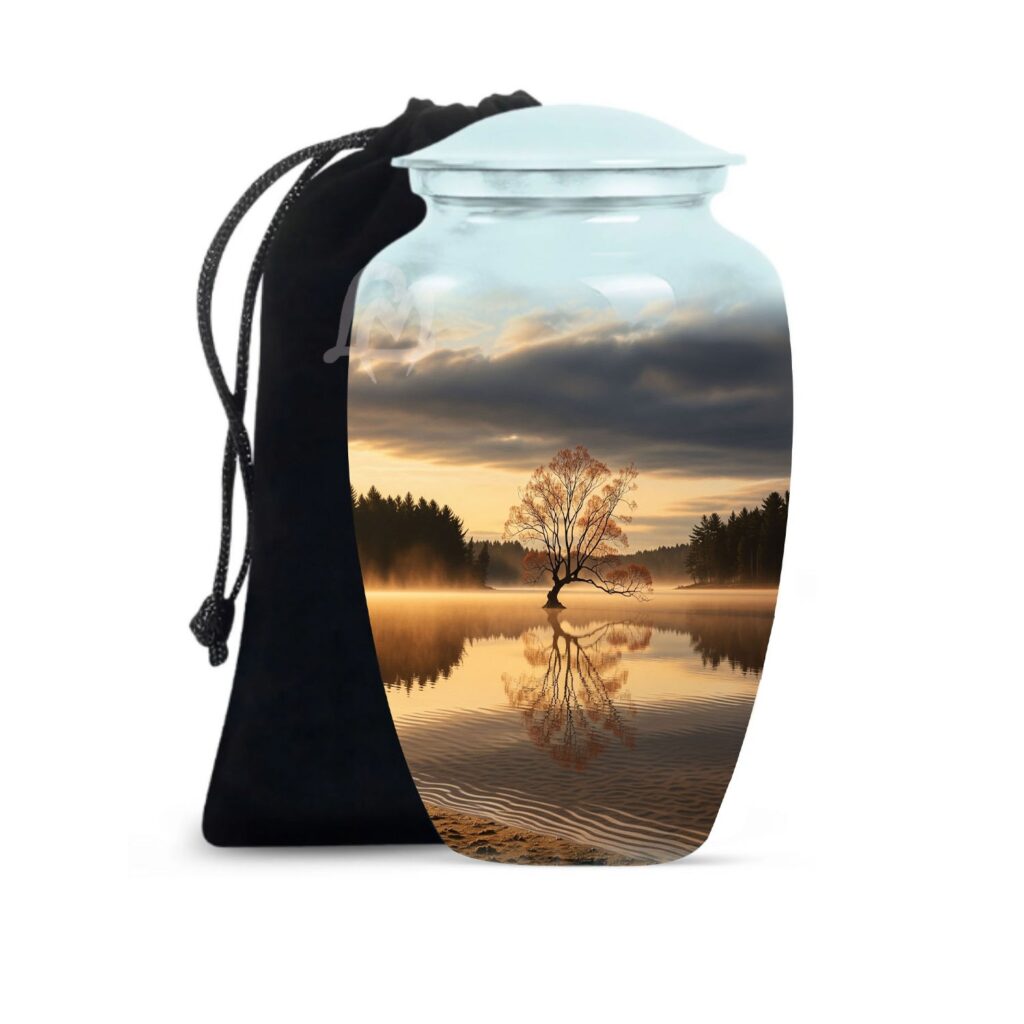 Tree of Life Decorative Burial Urn for Adult Men and Women.