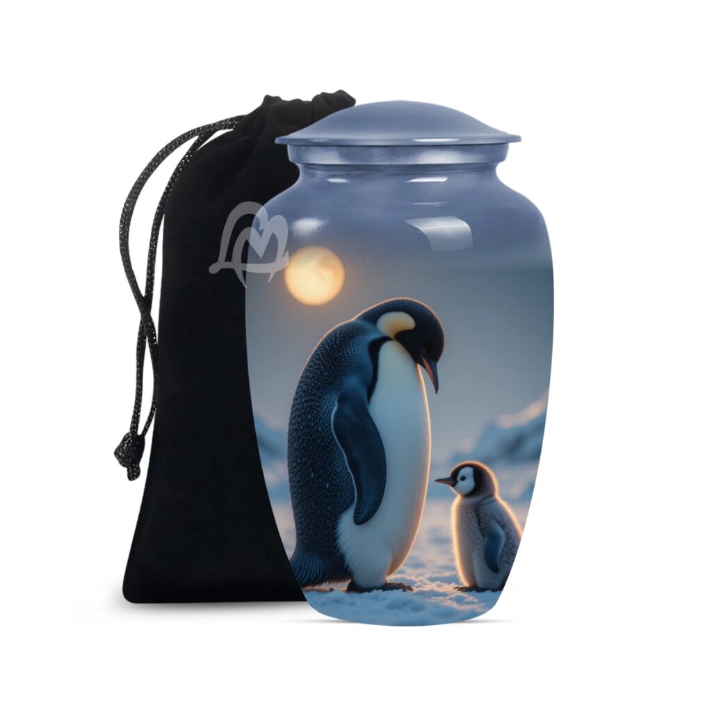 Funeral Pot & Cremation Jar, Cremated Human Ash Remains Storage.