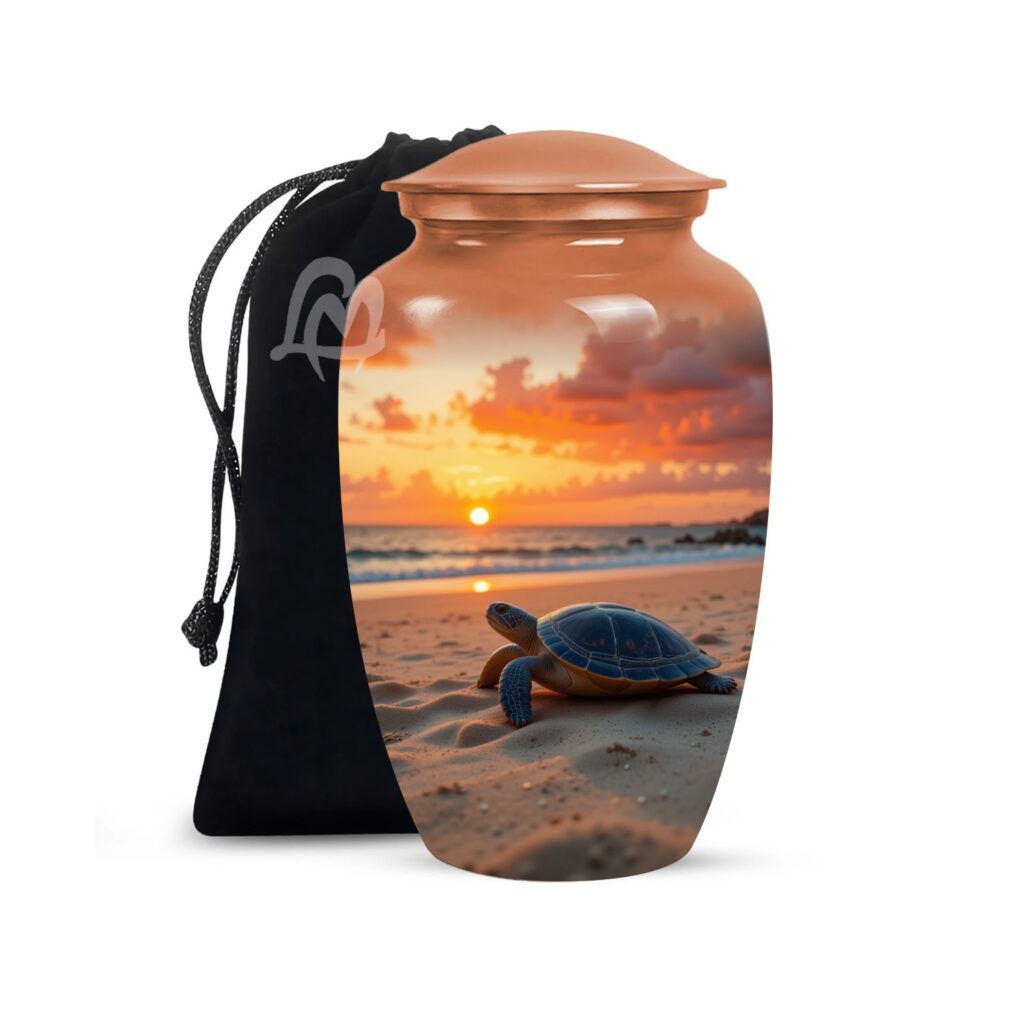 Funeral Urn for Adult Female - Cremation Urn Large Decorative - Burial Urns.