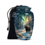 Bear Urns for Human Ashes Adult Male, Funeral Urn for Human Ashes Adult Female