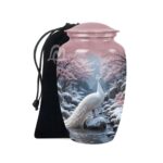 Peacock Cremation Urns for Ashes Adult Large Cremation Funeral Human Memorial Burial Remain Metal