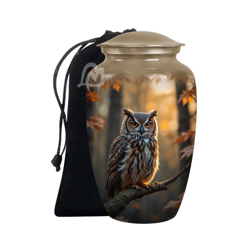 Handcrafted Large Urn for Ashes Adult Male & Female – Funeral Cremation Urns for Human Ashes Adult Man