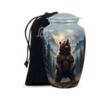 Bear Urns for Human Ashes Adult Male, Funeral Urn for Human Ashes Adult Female,