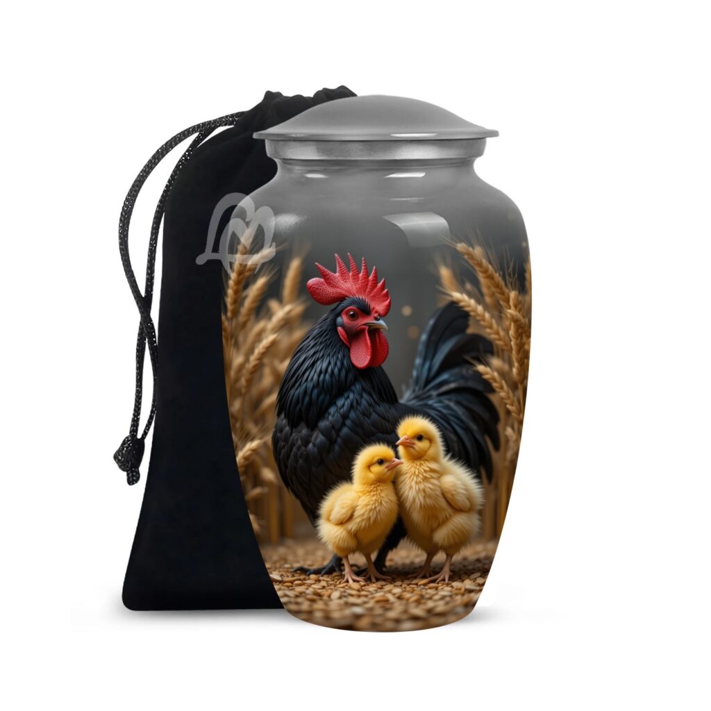 Handcrafted Funeral Decorative Urns for Ashes Adult Male.
