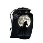 A beautiful soul - Wild Horses Cremation Urn for Ashes Adult Male