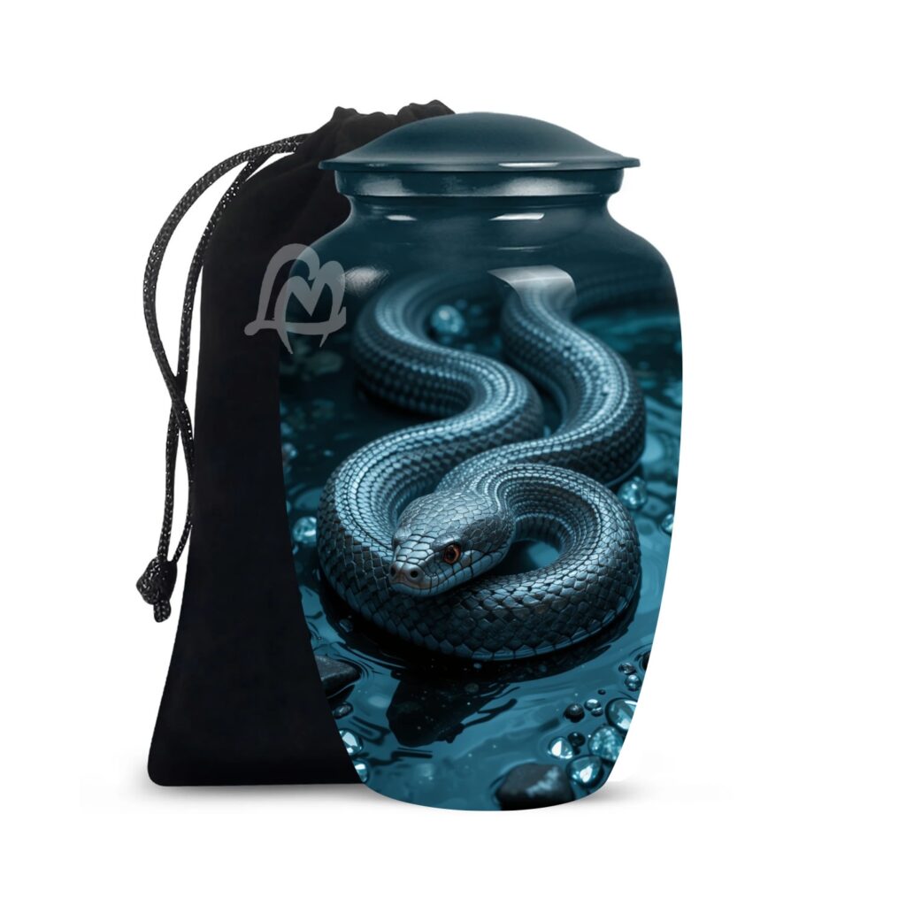 Snake Cremation Urns for Human Ashes, Urns for Adult Male & Female