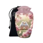 Dove Urns for Ashes for Adult Female & Male - Large Metal Home Decorative Funeral, Burial