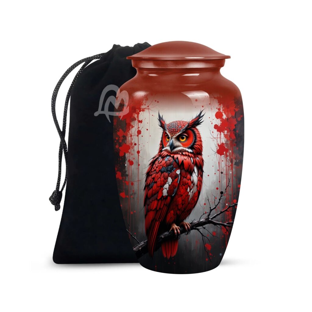 Handcrafted Large Urn for Ashes Adult Male & Female – Funeral Cremation Urns for Human Ashes Adult Man