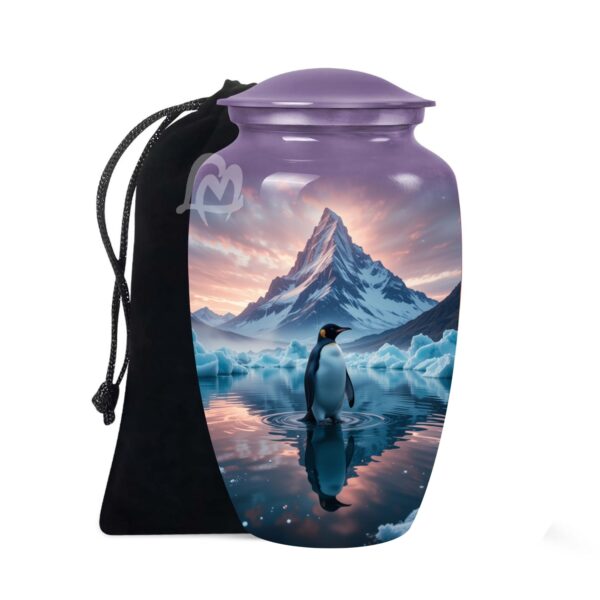 Funeral Pot & Cremation Jar, Cremated Human Ash Remains Storage.