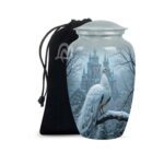 Decorative Urn for Adult Memorial Funeral Ashes Tribute to your loved one.