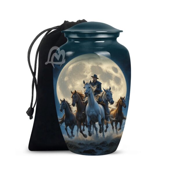 Beautifully Handcrafted Horse Urns for Ashes.