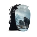 Memories keep you near - Mammoth Urn for Ashes Adult Male