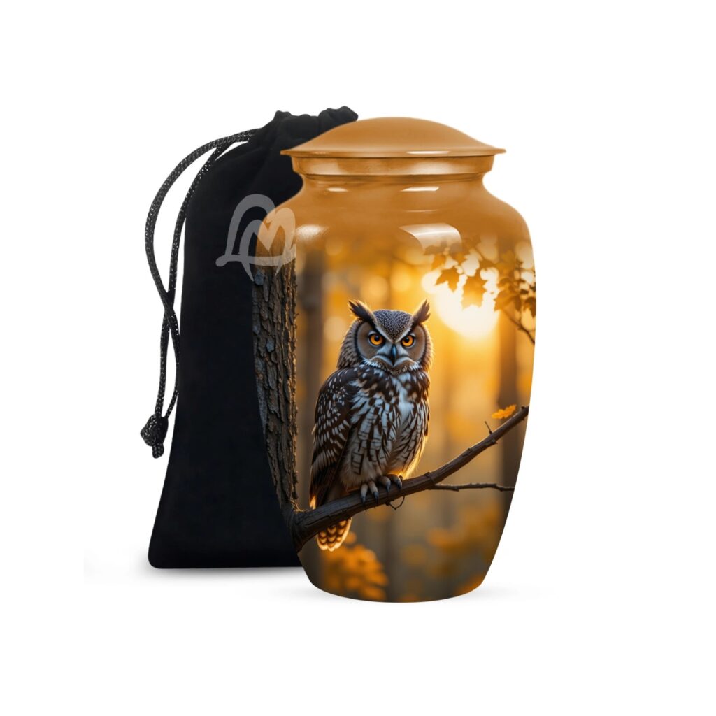 Handcrafted Large Urn for Ashes Adult Male & Female – Funeral Cremation Urns for Human Ashes Adult Man